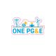 One PG&E - 3x3 Die Cut Stickers